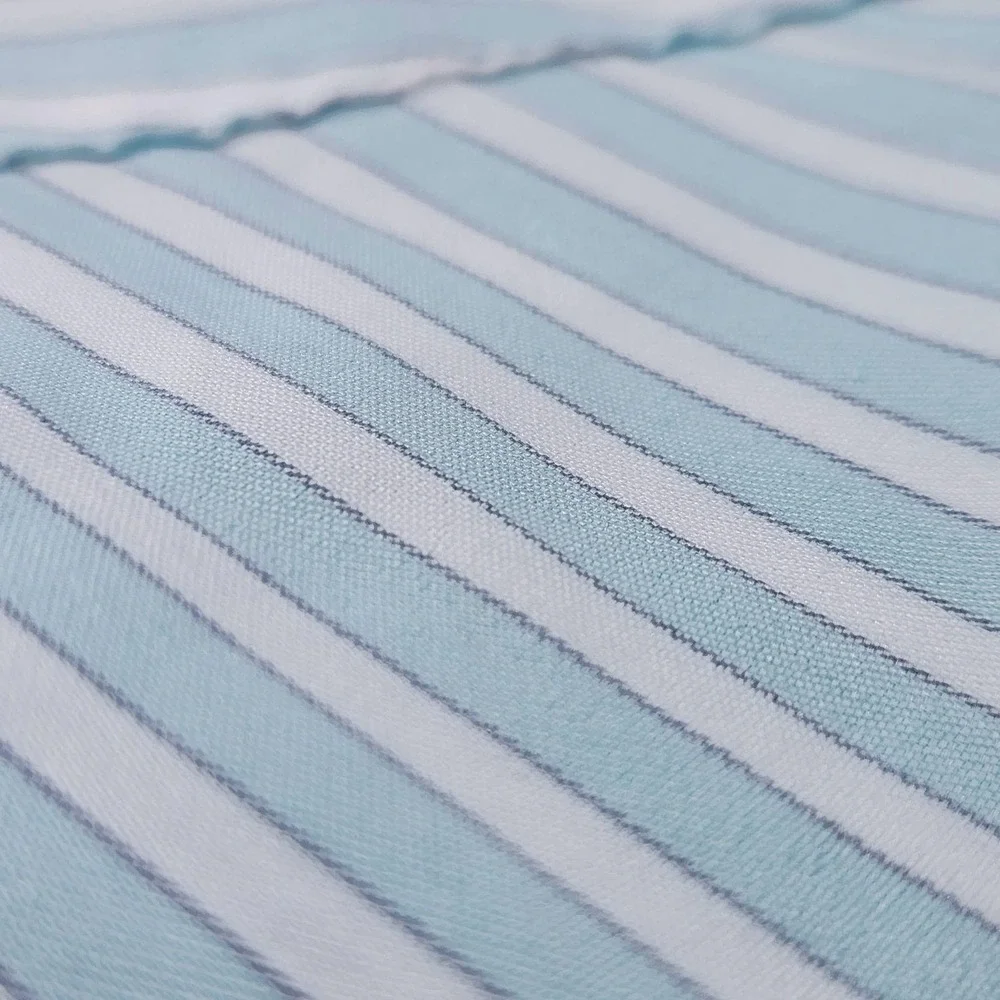 Vineyard Vines OTG Shirt Mens Medium Blue Stripe Short Sleeve Brrr Stretch NEW - Picture 12 of 13